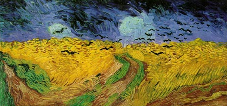 Wheat Field with Crows by Vincent van Gogh, hand-painted oil reproduction