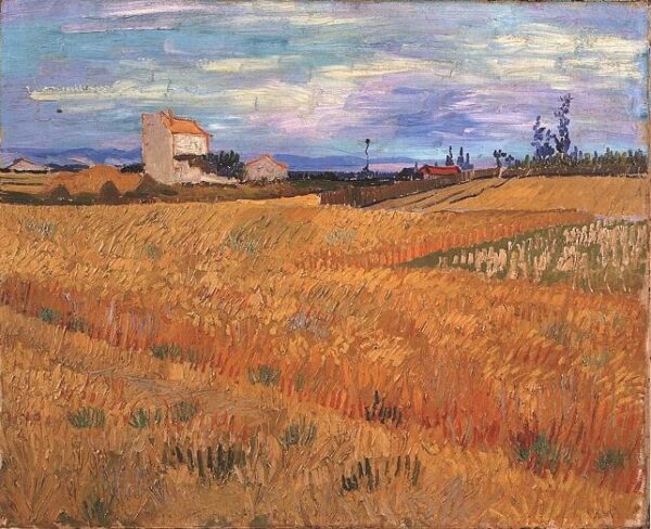 Wheat Field by Vincent van Gogh, hand-painted oil painting reproduction