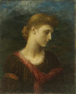 Violet Lindsay by George Frederic Watts, hand-painted oil painting reproduction