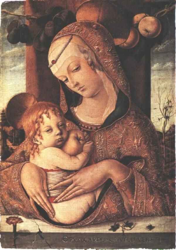 Virgin and Child by Carlo Crivelli, hand-painted oil painting reproduction