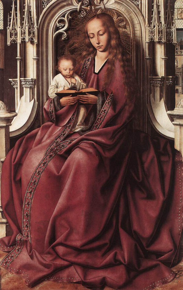 Virgin and Child by Quentin Massys, hand-painted oil reproduction