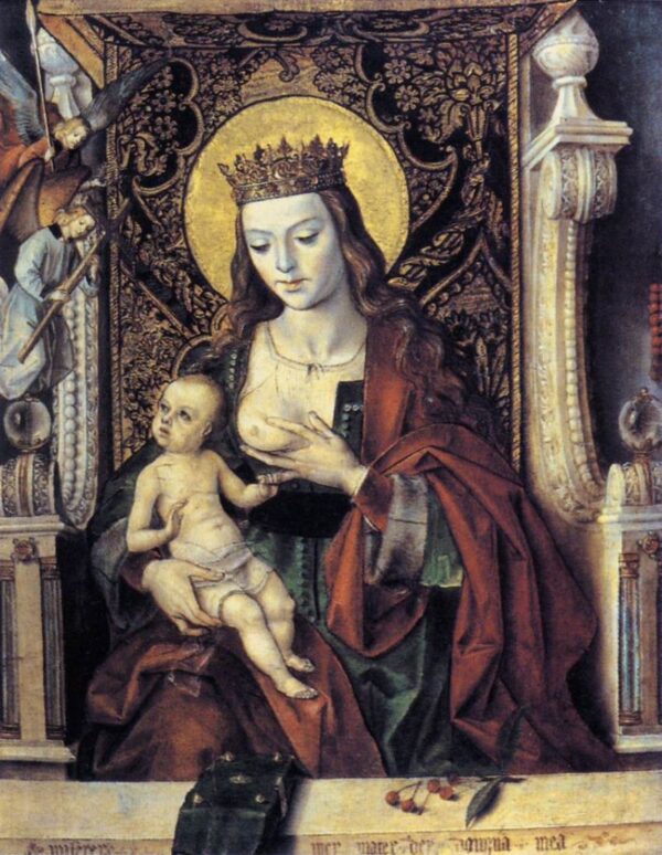 Virgin and Child b by Pedro Berruguete, hand-painted oil painting reproduction
