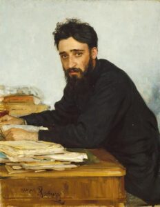 Vsevolod Mikhailovich Garshin by Ilya Repin, hand-painted oil painting reproduction