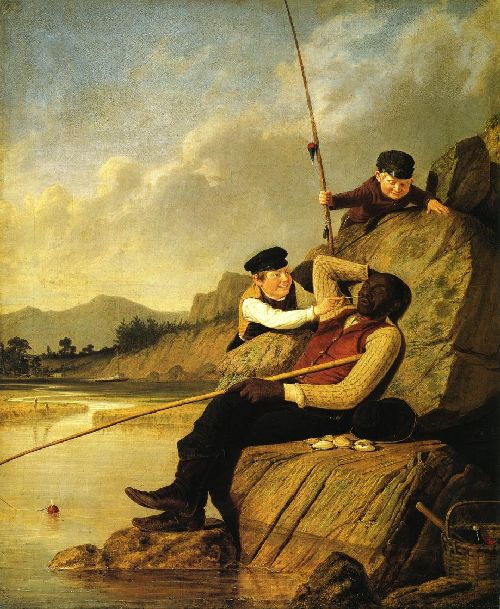 Waking Up by James Goodwyn Clonney, hand-painted oil reproduction