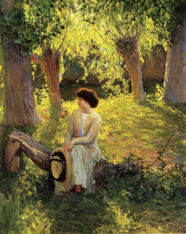 Warm Afternoon by Guy Rose, hand-painted oil painting reproduction