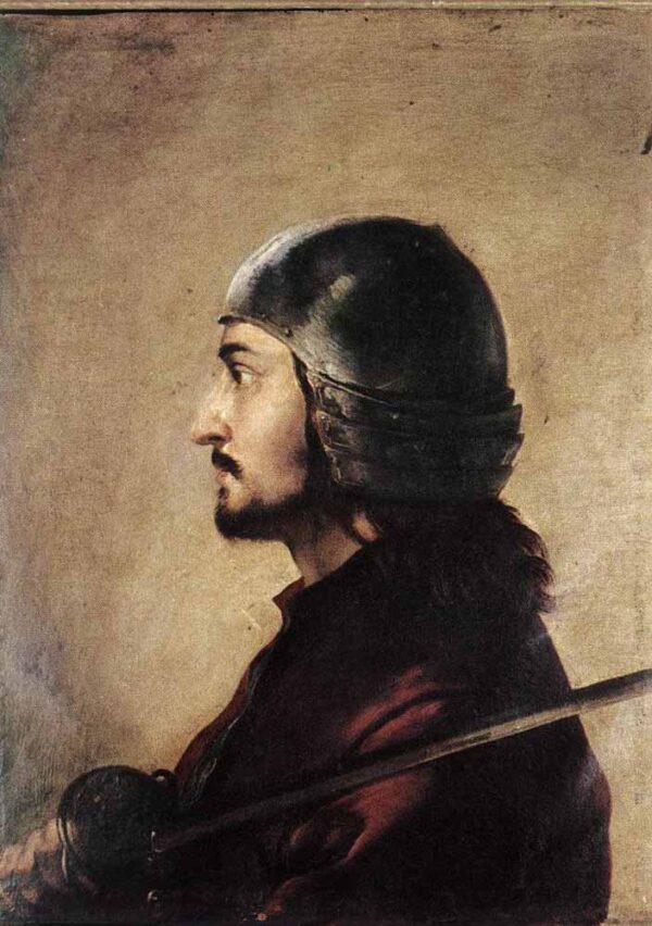 Warrior by Salvator Rosa, hand-painted oil painting reproduction
