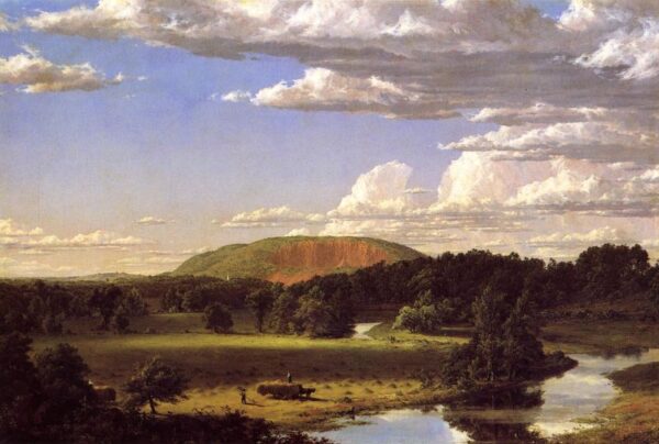 West Rock, New Haven by Frederic Edwin Church, hand-painted oil painting reproduction