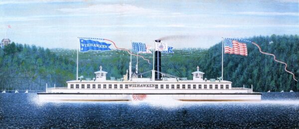 Wiehawken by James Bard, hand-painted oil painting reproduction