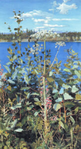 Wild Angelica by Akseli Gallen-Kallela, hand-painted oil painting reproduction