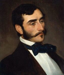 William Morris Hunt by Emanuel Leutze, hand-painted oil painting reproduction