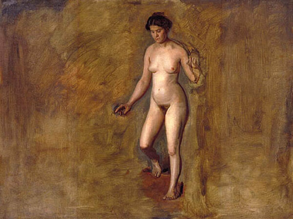 William Rush’s Model by Thomas Eakins, hand-painted oil reproduction