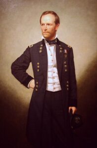 William Tecumseh Sherman by George Peter Alexander Healy, hand-painted oil painting reproduction