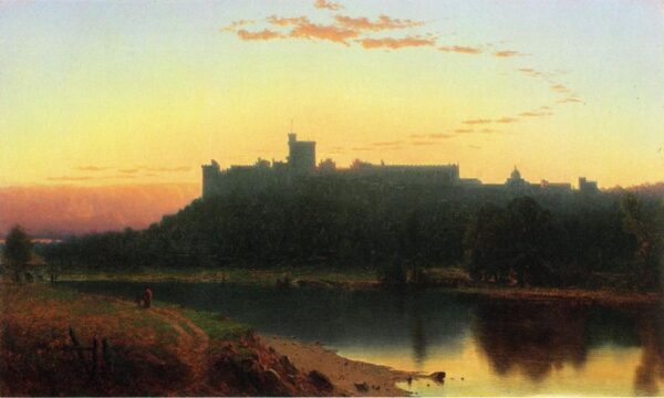 Windsor Castle by Sanford Robinson Gifford, hand-painted oil painting reproduction