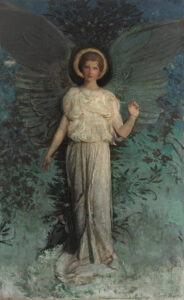 Winged Figure (The Angel) by Abbott Handerson Thayer, hand-painted oil painting reproduction