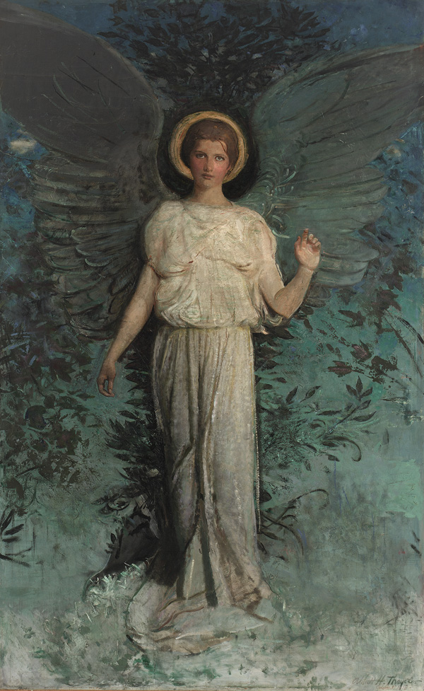Winged Figure (The Angel) by Abbott Handerson Thayer, hand-painted oil reproduction