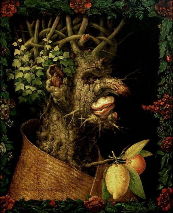 Winter by Giuseppe Arcimboldo, hand-painted oil painting reproduction