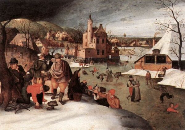 Winter by Abel Grimmer, hand-painted oil painting reproduction