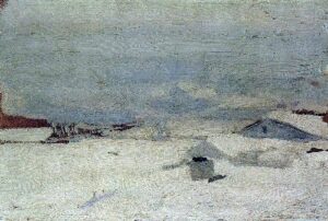 Winter 3 1890 1895 by Arkhip Kuindzhi, hand-painted oil painting reproduction