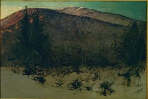 Winter Dawn on Monadnock by Abbott Handerson Thayer, hand-painted oil painting reproduction