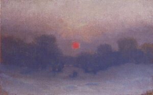 Winter Last third of the XIX early by Arkhip Kuindzhi, hand-painted oil painting reproduction