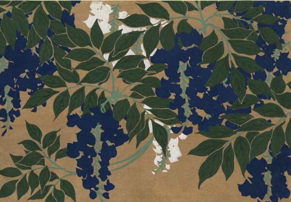 Wisteria by Kamisaka Sekka, hand-painted oil painting reproduction