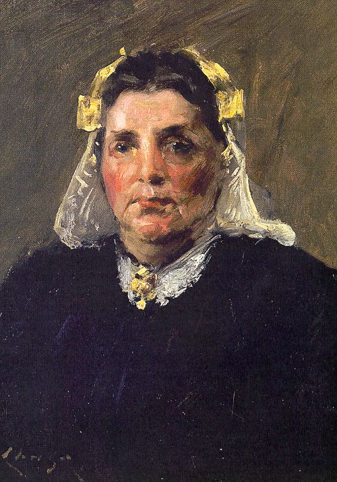 Woman Of Holland by William Merritt Chase, hand-painted oil reproduction