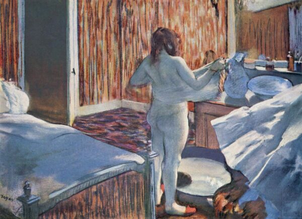 Woman in her Toilette by Edgar Degas, hand-painted oil painting reproduction