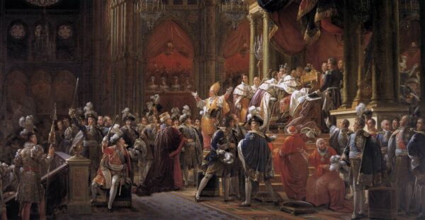 The Coronation of Charles X by François Gérard, hand-painted oil painting reproduction