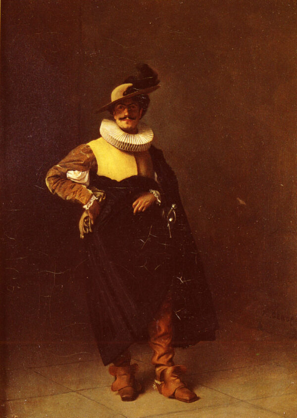 Notable Person – Louis XIII by Jean-Léon Gérôme, hand-painted oil painting reproduction