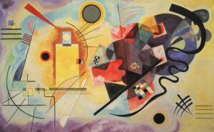 Yellow-Red-Blue by Wassily Kandinsky, hand-painted oil painting reproduction
