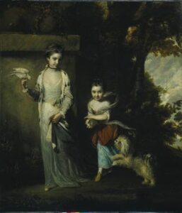 The Ladies Amabel and Mary Jemima Yorke by Joshua Reynolds, hand-painted oil painting reproduction