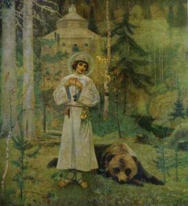 Youth Of Saint Sergiy Radonezhsky by Mikhail Nesterov, hand-painted oil painting reproduction