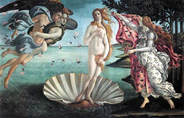 The Birth of Venus by Sandro Botticelli, hand-painted oil painting reproduction