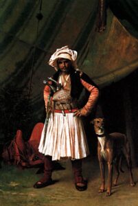 Bashi-Bazouk and his Dog by Jean-Léon Gérôme, hand-painted oil painting reproduction