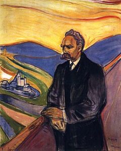 iedrich Nietzsche by Edvard Munch, hand-painted oil painting reproduction