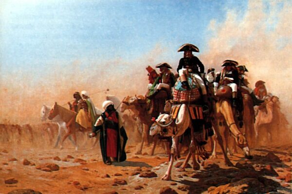 Napolean and his General Staff in Egypt by Jean-Léon Gérôme, hand-painted oil painting reproduction