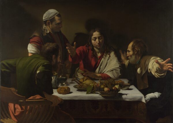 Supper at Emmaus by Caravaggio, hand-painted oil painting reproduction