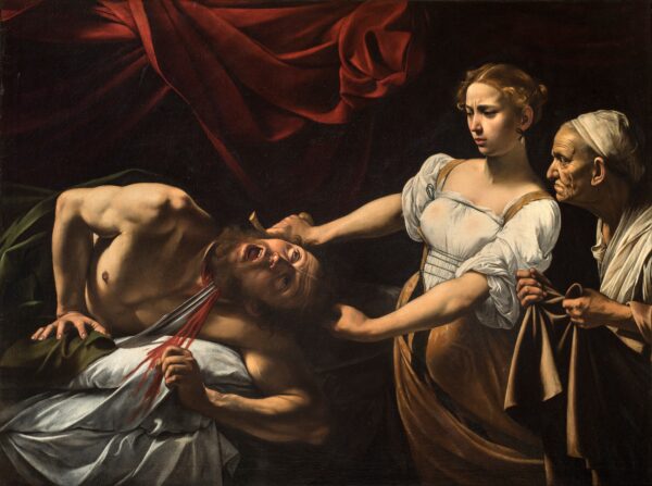 Judith Beheading Holofernes by Caravaggio, hand-painted oil painting reproduction