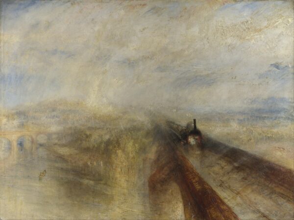 Rain, Steam and Speed by J.M.W. Turner, hand-painted oil painting reproduction