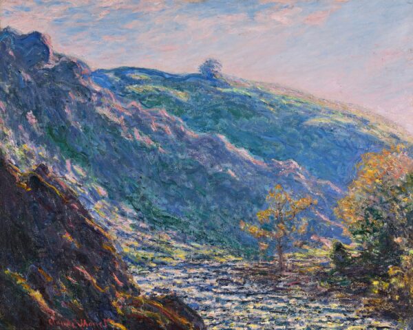 The Petite Creuse River by Claude Monet, hand-painted oil painting reproduction