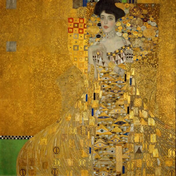 Portrait of Adele Bloch-Bauer I by Gustav Klimt, hand-painted oil painting reproduction