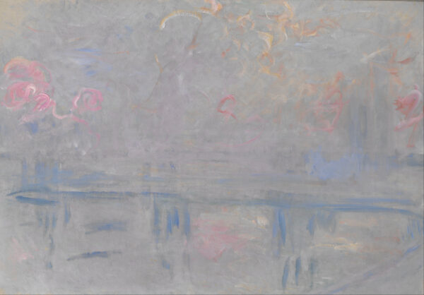 Charing Cross Bridge, London by Claude Monet, hand-painted oil painting reproduction