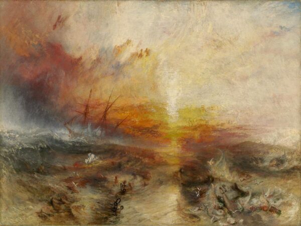 The Slave Ship by J.M.W. Turner, hand-painted oil painting reproduction