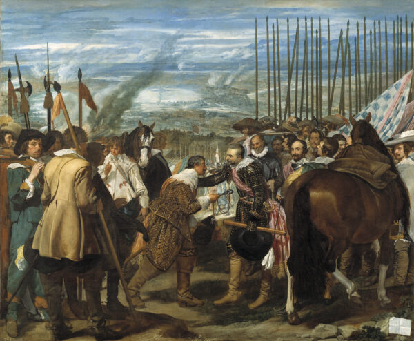 The Surrender of Breda by Diego Velázquez, hand-painted oil painting reproduction