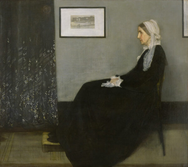 Arrangement in Grey and Black No. 1 by James Abbott McNeill Whistler, hand-painted oil painting reproduction