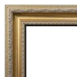 Gold frame, corner sample