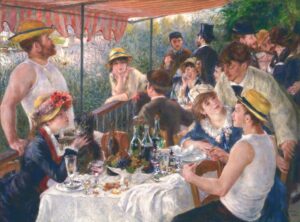 The Luncheon of the Boating Party by Pierre-Auguste Renoir