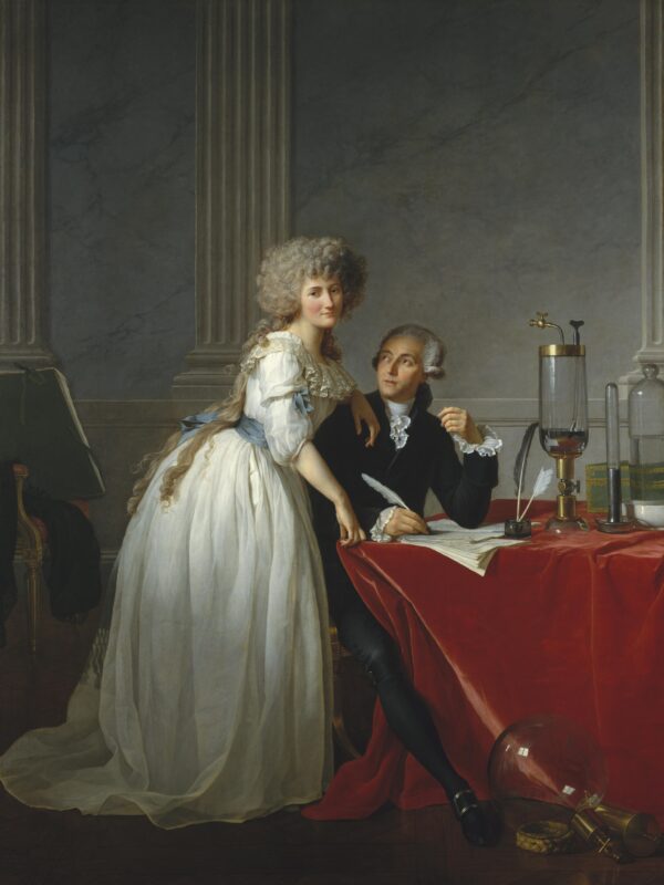 Antoine Lavoisier and His Wife