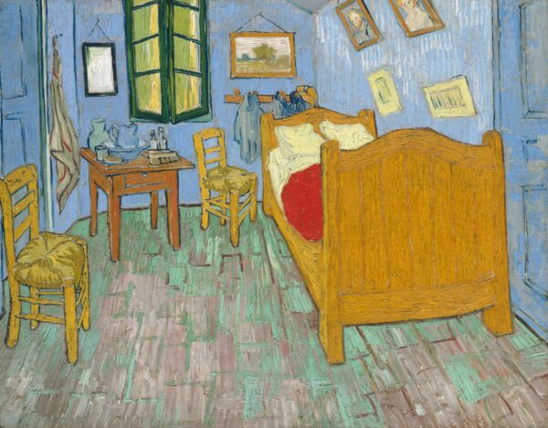 Bedroom in Arles (Second Version) by Vincent van Gogh, hand-painted oil reproduction