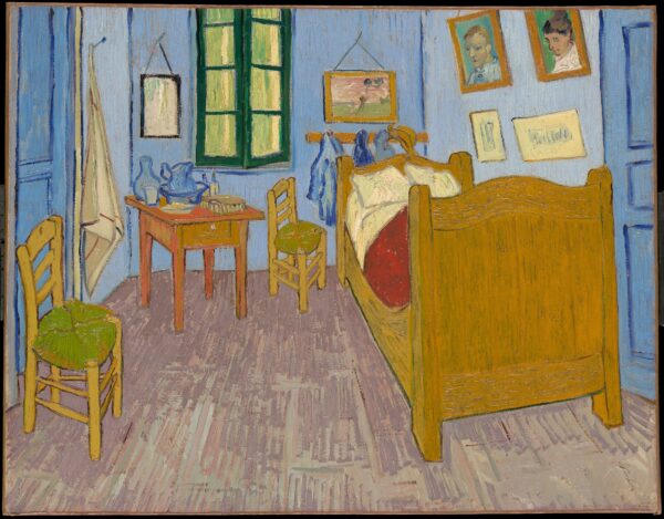 Bedroom in Arles (Third Version) by Vincent van Gogh, hand-painted oil reproduction